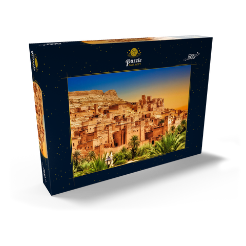 Kasbah Ait Ben Haddou, Marokko 500 Puzzle Schachtel Ansicht2