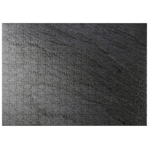 puzzleplate Dunkelgrauer schwarzer Schiefer, unlösbares Puzzle 200 Puzzle