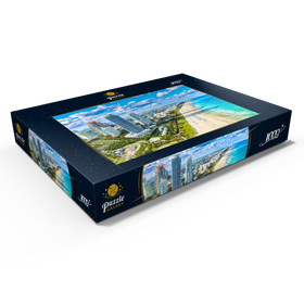 Alternative Darstellung des Puzzle-Motivs South Beach, Miami Beach, Florida, USA – Puzzleteile: 1000