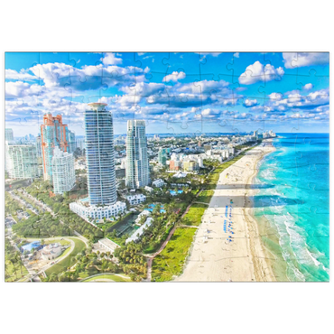 puzzleplate South Beach, Miami Beach, Florida, USA 100 Puzzle