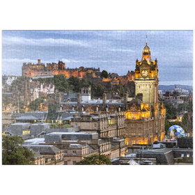 Darstellung des Puzzle Motivs Edinburgh, Schottland - Puzzleteile: 1000