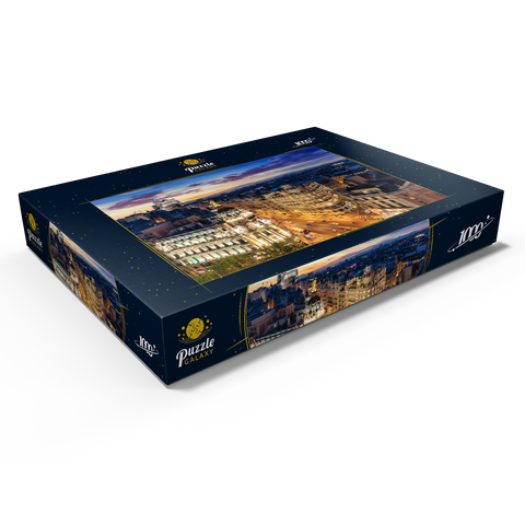 Skyline von Madrid, Spanien 1000 Puzzle Schachtel Ansicht1