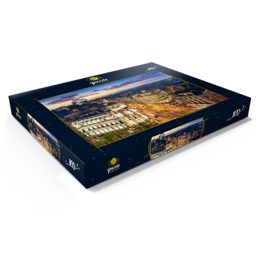 Skyline von Madrid, Spanien 100 Puzzle Schachtel Ansicht1
