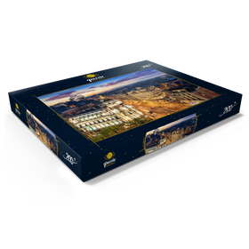 Alternative Darstellung des Puzzle-Motivs Skyline von Madrid, Spanien – Puzzleteile: 200