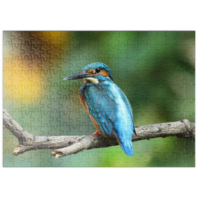 Darstellung des Puzzle Motivs Eisvogel - Puzzleteile: 200