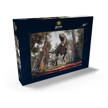  Tyrannosaurus Rex und sein Jungtier 500 Puzzle Schachtel Ansicht2