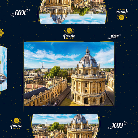 Radcliffe Camera, Oxford, England 1000 Puzzle Schachtel 3D Modell