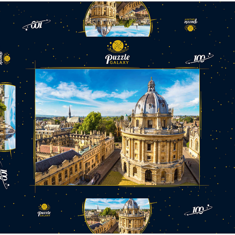 Radcliffe Camera, Oxford, England 100 Puzzle Schachtel 3D Modell