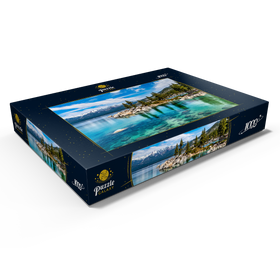 Alternative Darstellung des Puzzle-Motivs Das wunderschöne kristallklare Wasser des Lake-Tahoe – Puzzleteile: 1000