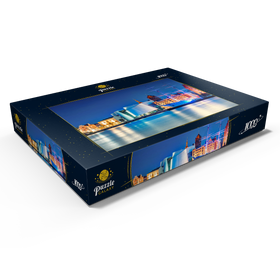 Darstellung des Puzzle Motivs Hansestadt Stralsund, Mecklenburg-Vorpommern, Deutschland - Puzzleteile: 1000