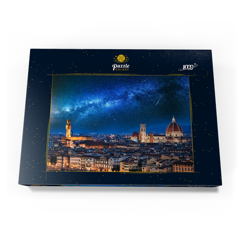 Florenz bei Nacht, Italien 1000 Puzzle Schachtel Ansicht3