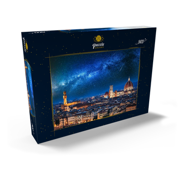 Florenz bei Nacht, Italien 500 Puzzle Schachtel Ansicht2