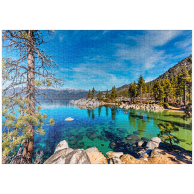 Darstellung des Puzzle-Motivs Sand Harbor, Lake Tahoe – Puzzleteile: 1000