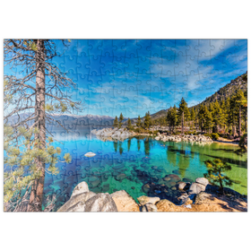 Darstellung des Puzzle-Motivs Sand Harbor, Lake Tahoe – Puzzleteile: 200