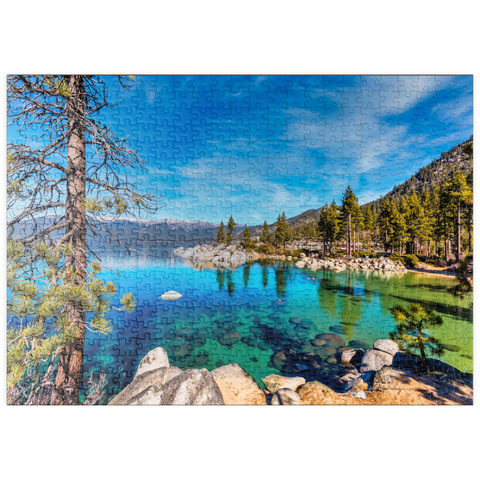 puzzleplate Sand Harbor, Lake Tahoe 500 Puzzle