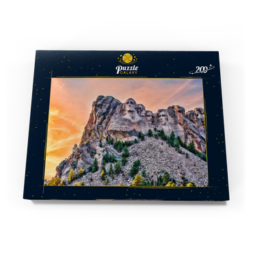 Mount Rushmore National Memorial, Black Hills Region South Dakota, USA 200 Puzzle Schachtel Ansicht3