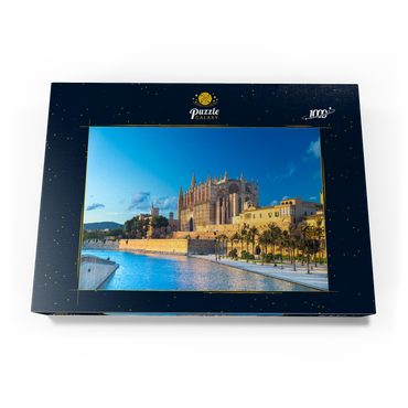 Panoramasicht auf Palma de Mallorca, Mallorca Balearen, Spanien 1000 Puzzle Schachtel Ansicht3