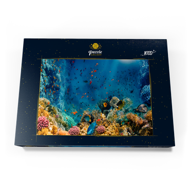 Korallenriff und Fische im Roten Meer in Ägypten 1000 Puzzle Schachtel Ansicht3