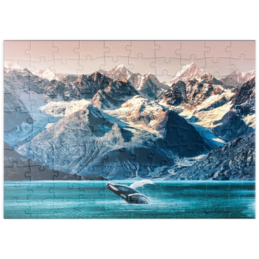 puzzleplate Alaska Wale 100 Puzzle