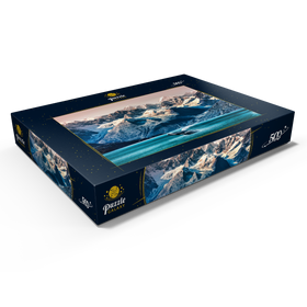 Alternative Darstellung des Puzzle-Motivs Alaska Wale – Puzzleteile: 500