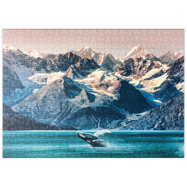 puzzleplate Alaska Wale 500 Puzzle