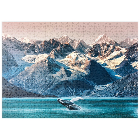 puzzleplate Alaska Wale 500 Puzzle