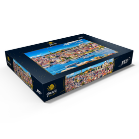 Alternative Darstellung des Puzzle-Motivs Goldenes Horn, Istanbul – Puzzleteile: 1000