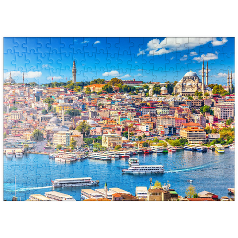 puzzleplate Goldenes Horn, Istanbul 200 Puzzle
