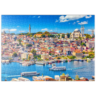 puzzleplate Goldenes Horn, Istanbul 500 Puzzle