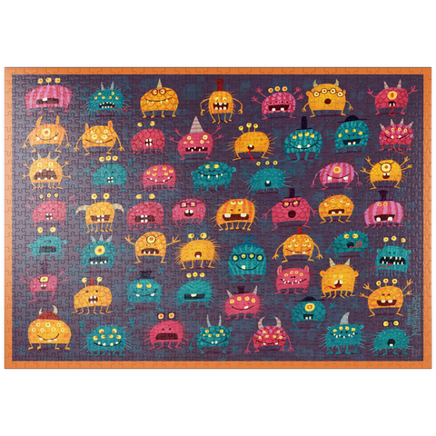 puzzleplate 54 Monster 1000 Puzzle