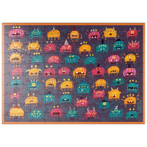 puzzleplate 54 Monster 100 Puzzle