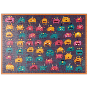 Darstellung des Puzzle-Motivs 54 Monster – Puzzleteile: 500