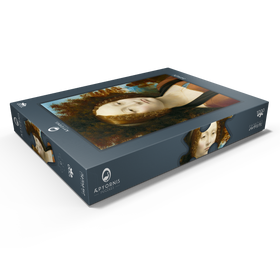 Alternative Darstellung des Puzzle-Motivs Ginevra de' Benci – Puzzleteile: 1000