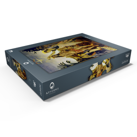 Alternative Darstellung des Puzzle-Motivs Taufe Christi (The Baptism of Christ) – Puzzleteile: 1000