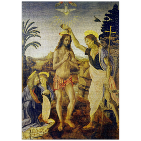 Darstellung des Puzzle-Motivs Taufe Christi (The Baptism of Christ) – Puzzleteile: 1000