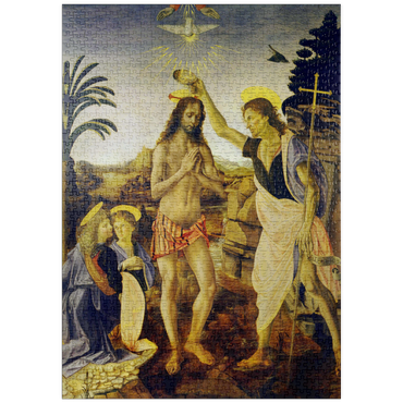 puzzleplate Taufe Christi (The Baptism of Christ) 1000 Puzzle