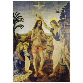 Darstellung des Puzzle Motivs Taufe Christi (The Baptism of Christ) - Puzzleteile: 100