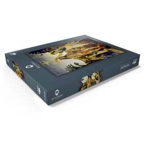 Alternative Darstellung des Puzzle-Motivs Taufe Christi (The Baptism of Christ) – Puzzleteile: 200