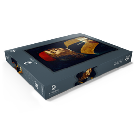 Alternative Darstellung des Puzzle-Motivs Bildnis eines jungen Mannes – Puzzleteile: 200