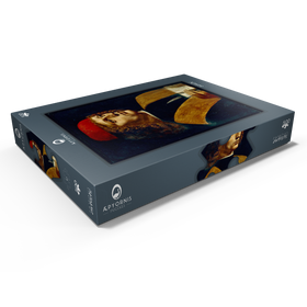 Darstellung des Puzzle Motivs Bildnis eines jungen Mannes - Puzzleteile: 500