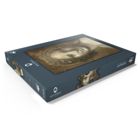 Darstellung des Puzzle Motivs La Joconde nue oder Monna Vanna - details - Puzzleteile: 100