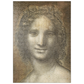 Darstellung des Puzzle Motivs La Joconde nue oder Monna Vanna - details - Puzzleteile: 200