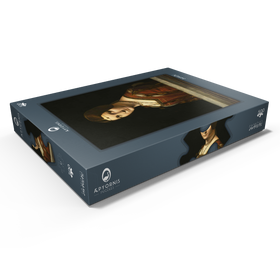 Darstellung des Puzzle Motivs La Belle Ferronnière - Puzzleteile: 500