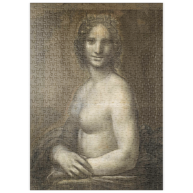 Darstellung des Puzzle Motivs La Joconde nue oder Monna Vanna - Puzzleteile: 500
