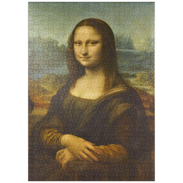puzzleplate Mona Lisa - Lisa del Giocondo 1000 Puzzle