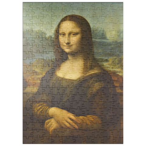 puzzleplate Mona Lisa - Lisa del Giocondo 200 Puzzle