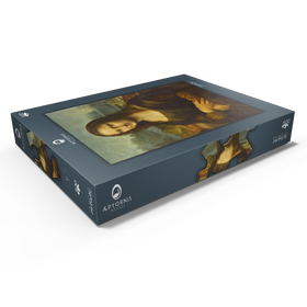 Darstellung des Puzzle Motivs Mona Lisa - Lisa del Giocondo - Puzzleteile: 500
