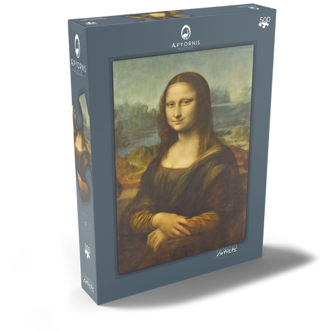 Mona Lisa - Lisa del Giocondo 500 Puzzle Schachtel Ansicht2