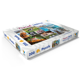 Alternative Darstellung des Puzzle-Motivs Tierisch Lustig - Collage No. 1 – Puzzleteile: 200