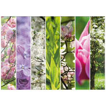 puzzleplate Blütenpracht - Collage Nr. 1 1000 Puzzle